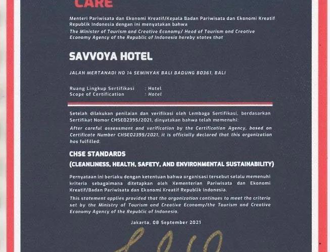 Savvoya Hotel Seminyak 3* Seminyak (Bali)